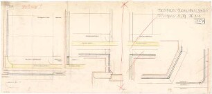 Billing, Hermann; Singen; Krankenhaus - Plattenplan (Details, Schnitte)