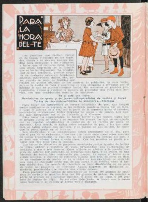 Para la hora del té