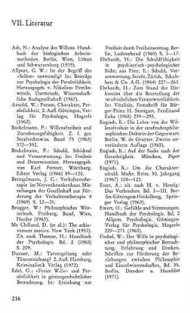 216-220, VII. Literatur