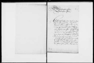 Korrespondenz des Fürsten Johann Georg II. von Anhalt-Dessau mit dem Generalleutnant von Schöning