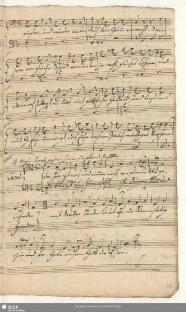 Choral: Der Herr ist nah' und nimmer nicht