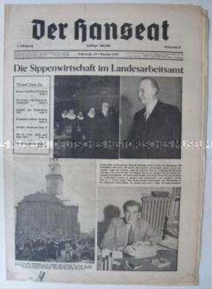 Hamburger Monatszeitung "Der Hanseat" u.a. zum Bildungswesen und zur deutschen Einheit