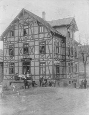 Wohnhaus (Wohnhaus, Fachwerk); Frankenberg, Wilhelmstraße 4