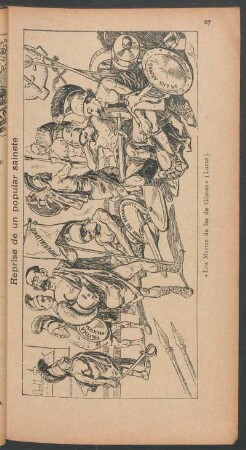 Reprise de un popular sainete - [Caricatura] : "Los Martes de la de Gómez" (Lucas)