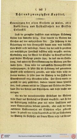 Acht und zwanzigstes Kapitel