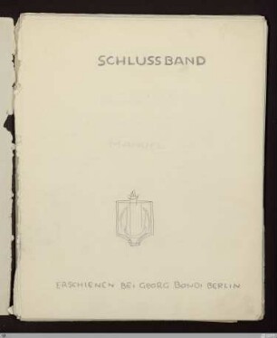 Schlussband - [Druckvorlage] - StGA-George I,1817 : [SW XVIII: hD]