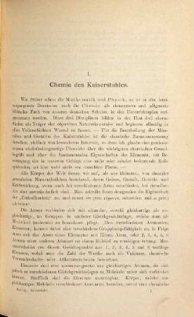 Der Kaiserstuhl im Breisgau : eine naturwissenschaftliche Studie