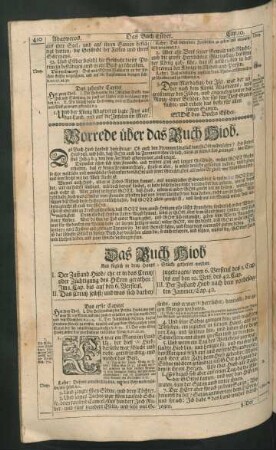 Vorrede über das Buch Hiob