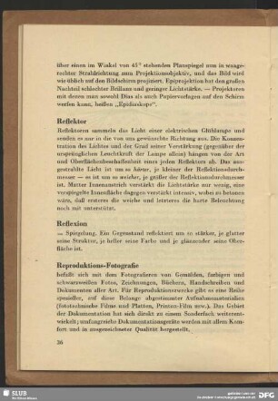 Reproduktions-Fotografie
