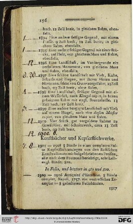 Kunstbücher und Kupferstichwerke
