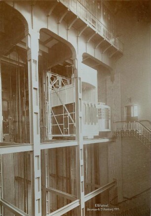 Alter Elbtunnel, 1910
