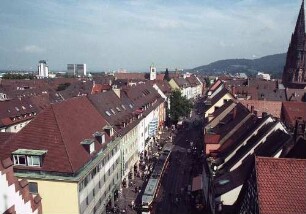 Freiburg im Breisgau: Blick vom Martinstor