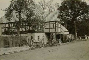 Königsfeld, Hauptstraße 11. Schmiede (1687/1689). Straßenansicht
