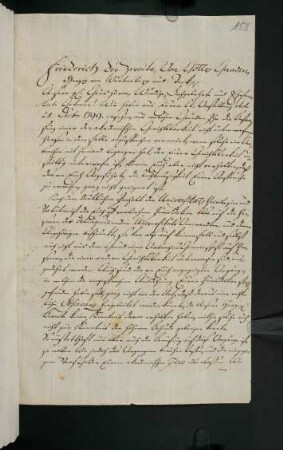 Unstimmigkeiten bei der Handhabung der akademischen Gerichtsbarkeit vom 28. Dezember 1799
