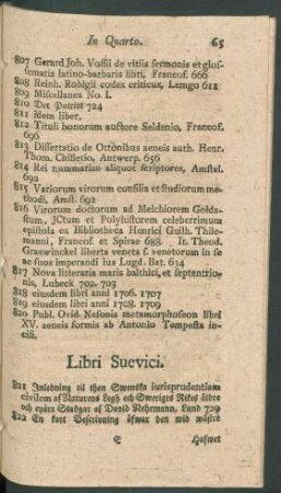Libri Suevici.