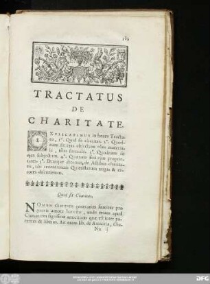 Tractatus De Charitate.