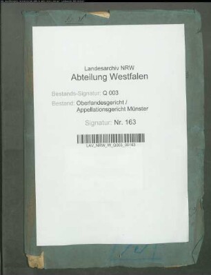 Witwe Severing und Genossen zu Burgsteinfurt ./. Hofrat Hofmann modo den Fürsten zu Bentheim-Steinfurt wegen Besitzstörung