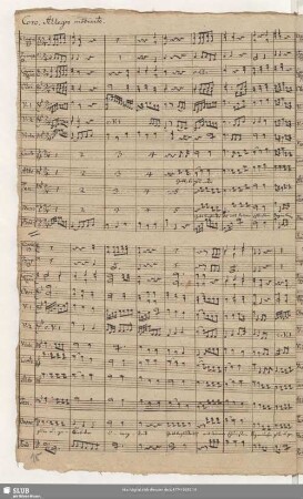 Coro: Gott beglücke du mit deinem Segen