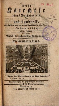 Die Liturgie der katholischen Kirche, 1. Von den Geheimniß-, Opfer- und Andachtsgebräuchen