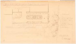 Garten J. Neven DuMont, Köln-Marienburg: Garten des Herrn Geh. Kommerzienrat Dr. jur. J. Neven DuMont, Köln-Marienburg, 1:100