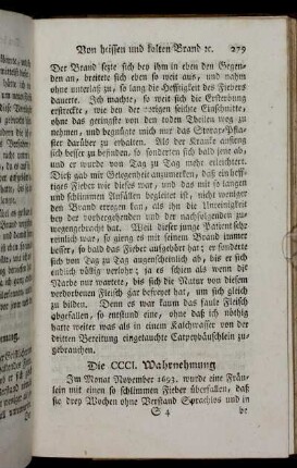 Die CCCI. Wahrnehmung - Die CCCX. Wahrnehmung