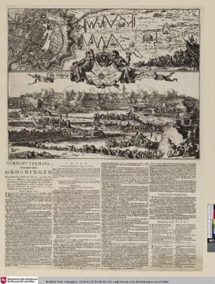 Belagerung von Grönigen [Siege of Groningen by the election of cologne and the ishop of Munster]