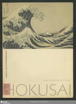Hokusai : neun Farbholzschnitte