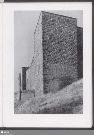 Kastell, Mauerwerk der Südecke