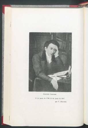 Giacomo Leopardi (29 de junio de 1798 - 14 de junio de 1837)