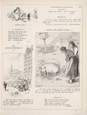 "Verfehlte Wirkung" "Im siebenten Stockwerk" "Auch ein Vergißmeinnicht"