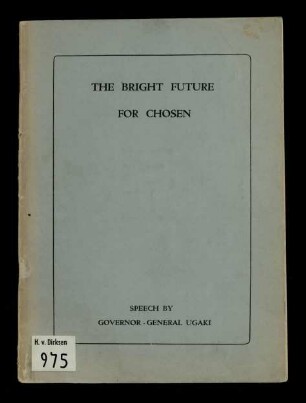 The bright future for Chosen