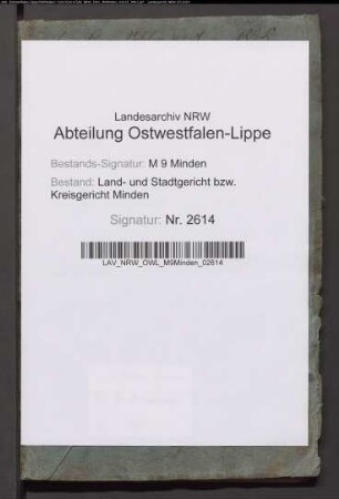Spezialteilung der Gemeinheiten zu Gorspe - Vahlsen.