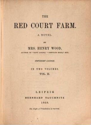 The red court farm : a novel, 2