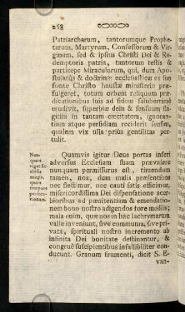 268-279, Nunquam viget Ecclesia magis, quam ...; ...