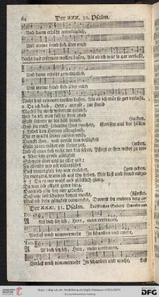 (Der XXXI. 31. Psalm - Der XL. 40. Psalm)