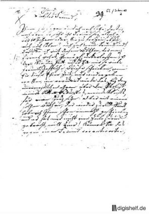 2: Brief von Johann Wilhelm Ludwig Gleim an Johann Christoph Schmidt