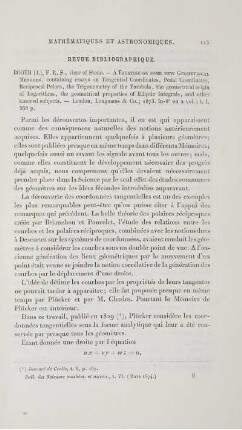 Revue Bibliographique.