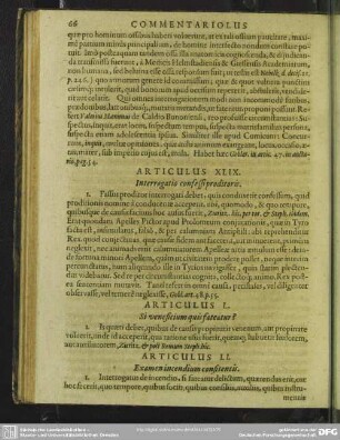Articulus LI. Examen incendium confitentis