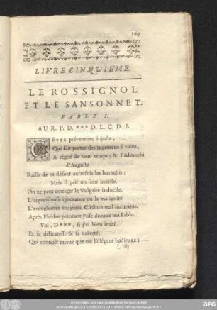 Livre Cinquiéme.