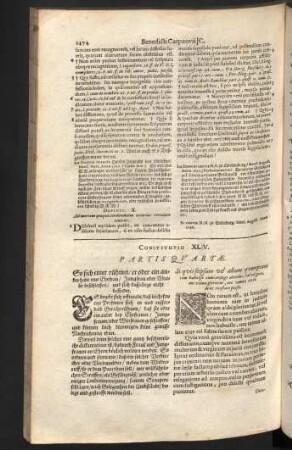 Constitutio XLV. - XLIIX.