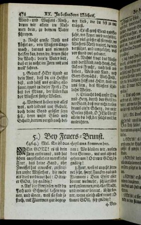 5.) Bey Feuers-Brunst