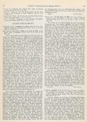 27-28 [Rezension] Eichholz, Georg, Landschaften der Bibel