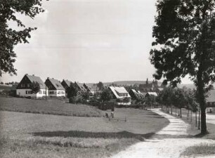 Frauenstein-Nassau, Blick auf die neue Siedlung