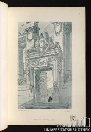 16. Portal einer monumentalen Umfriedung.