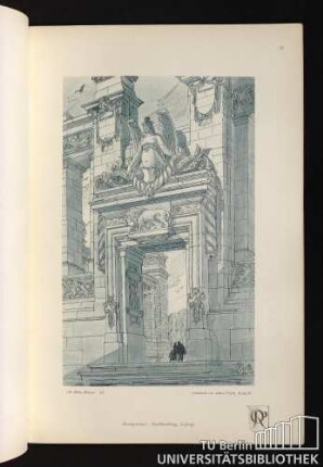 16. Portal einer monumentalen Umfriedung.
