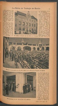 La Bolsa de Trabajo de Berlín