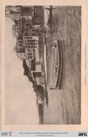 Napoli – Panorama di Posillipo. – Posilipo – Panorama. – Posillipo – Panorama. – Posillipo – Panorama.