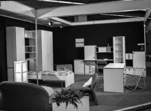 Ausstellungsfläche des VEB Möbelkombinat Hellerau