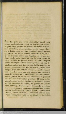 Nulla fere juris, quo civitas aliqua utitur, exstat pars ...