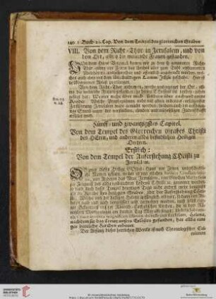 Fünff- und zwantzigstes Capitel